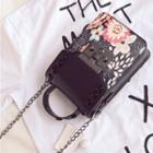 Floral Mini Shoulder Pouch