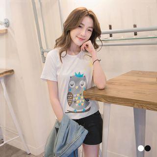 Little Owl Graphic Tee
