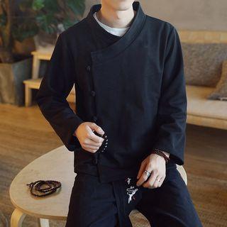 Chinese Style Frog Buttoned Jacket