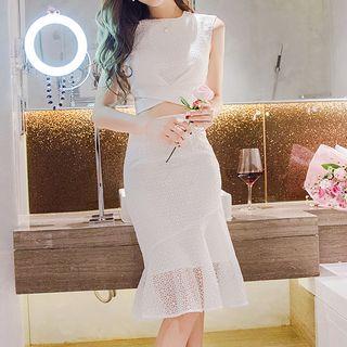 Sleeveless Cut Out Party Dress