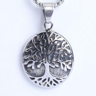 Tree Disc Pendant