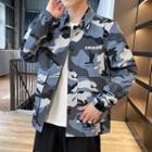 Camo Cargo Shirt Jacket