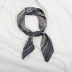 Printed Scarf Gray - One Size
