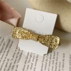 Alloy Bow Hair Clip Gold - One Size