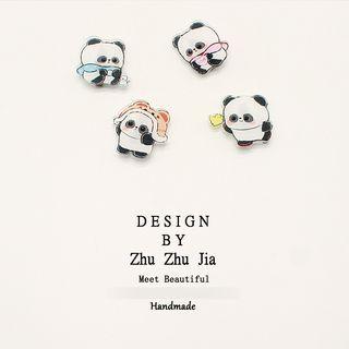 Panda Alloy Hair Clip (various Designs)