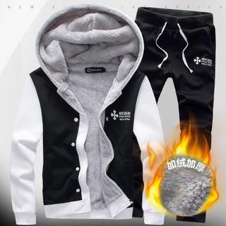 Set: Two-tone Hoodie + Sweatpants