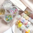 Flower Nail Art Decoration 01 - Set - Assorted - One Size