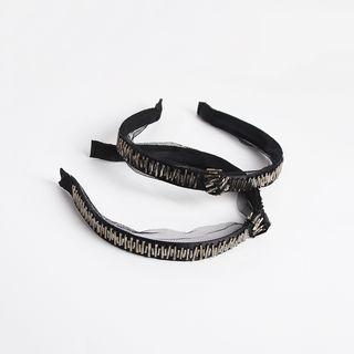 Lace Headband As Shown In Figure - One Size