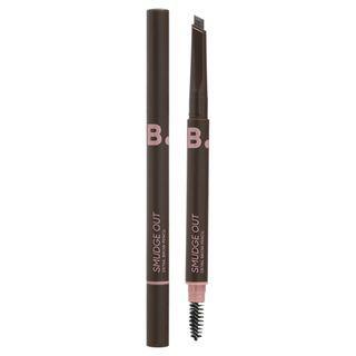 Banila Co - B By Banila Smudge Out Detail Brow Pencil - 2 Colors #01 Deep Brown