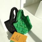 Weave Tote Bag With Pouch