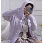 Embroidered Jacket / Shirt / Mini Skirt / Tie