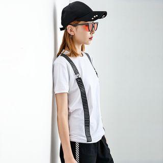 Suspender Short-sleeved T-shirt