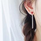 Sterling Silver Sweetheart Fringed Earrings