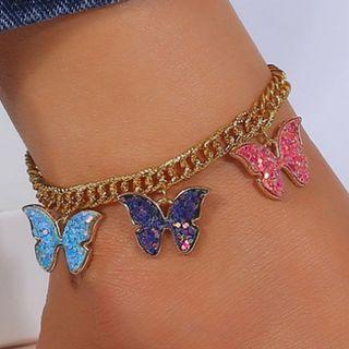 Butterfly Glaze Anklet