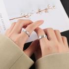Couple Matching Alloy Open Ring (various Designs)