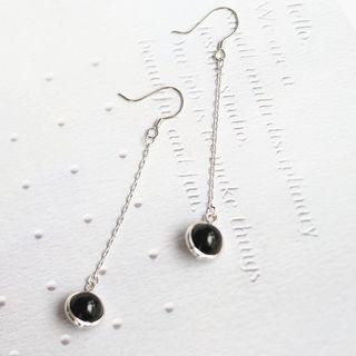 Gem Stone Drop Earrings