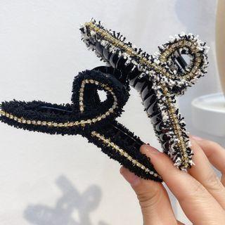 Faux Pearl Lace Headband / Hair Clip / Hair Tie