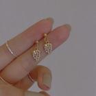 Mini Grapes Alloy Dangle Earring 1 Pair - Gold - One Size