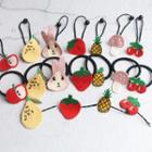Embroidered Applique Hair Tie / Hair Pin (various Designs)