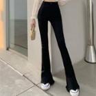 High Waist Bell-bottom Pants
