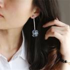 Rhinestone Windmill Dangle Earring