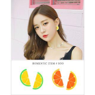 Orange Earrings