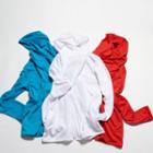 Couple-matching Plain Hooded Long-sleeve Top