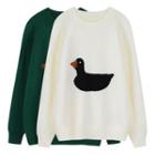 Cartoon Duck Sweater