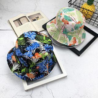 Flamingo Print Bucket Hat