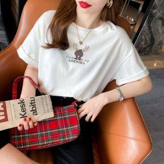 Loose-fit Printed T-shirt In 5 Colors