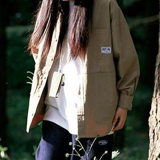 Long Sleeve Pocket Detail Cargo Shirt