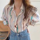 Long Sleeve Striped Shirt Stripe - One Size
