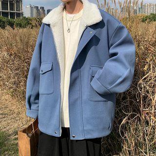 Fleece Lined Zipped Jacket