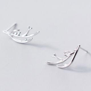 Deer Stud Earring 1 Pair - One Size