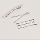 Faux Pearl Hair Clip / Set Of 5: Bobby Pin