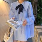 Ribbon Shirt Dress