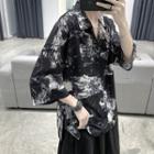 Short-sleeve Tie Dye Shirt