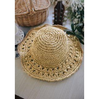 Inset Wire Straw Hat