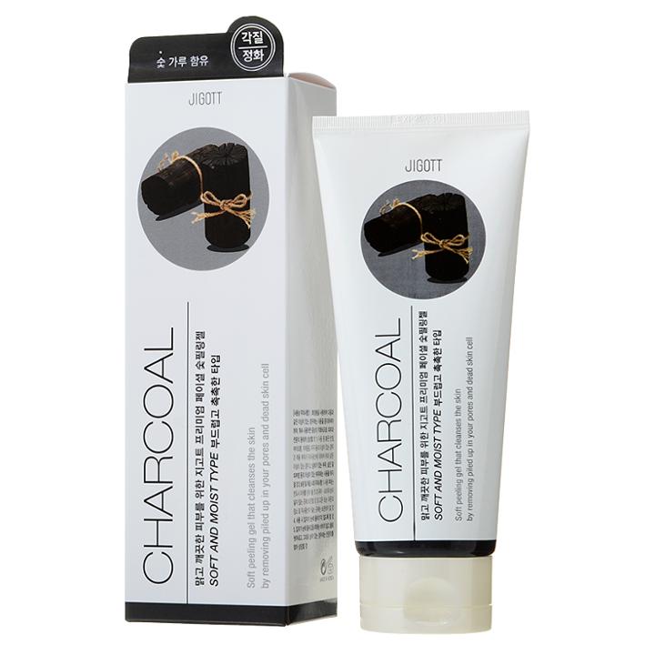 Jigott - Soft Peeling Gel (charcoal) 180ml