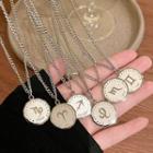 Zodiac Disc Necklace