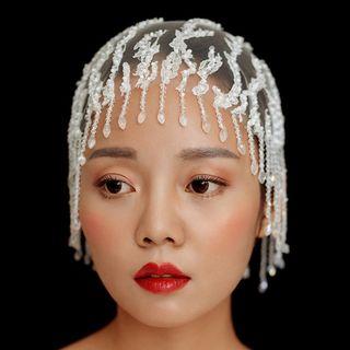 Lace Crystal Wedding Veil