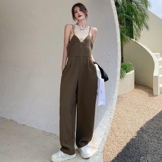 Plain Tank Top / Jumper Pants