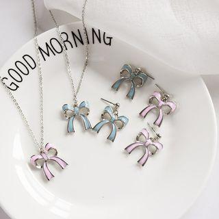 Ribbon Earring / Necklace