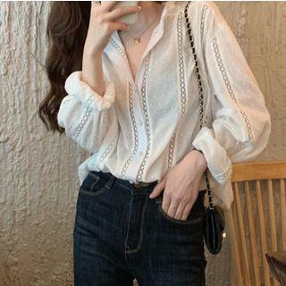 Perforated Shirt As Shown In Figure - One Size