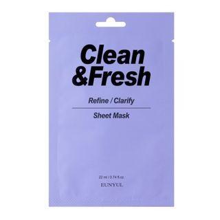 Eunyul - Clean & Fresh Sheet Mask - 10 Types #07 Refine / Clarify