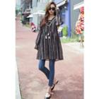 Lace-up Pattern Dress