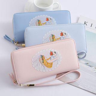 Bride Print Long Wallet