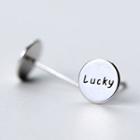 925 Sterling Silver Lucky Earring