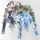 Tie-dyed Drawstring T-shirt