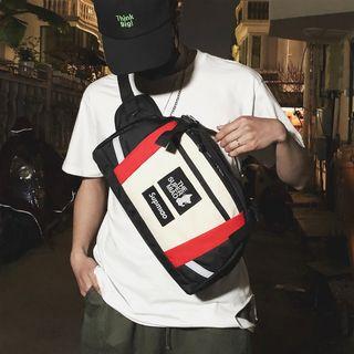 Applique Oxford Belt Bag